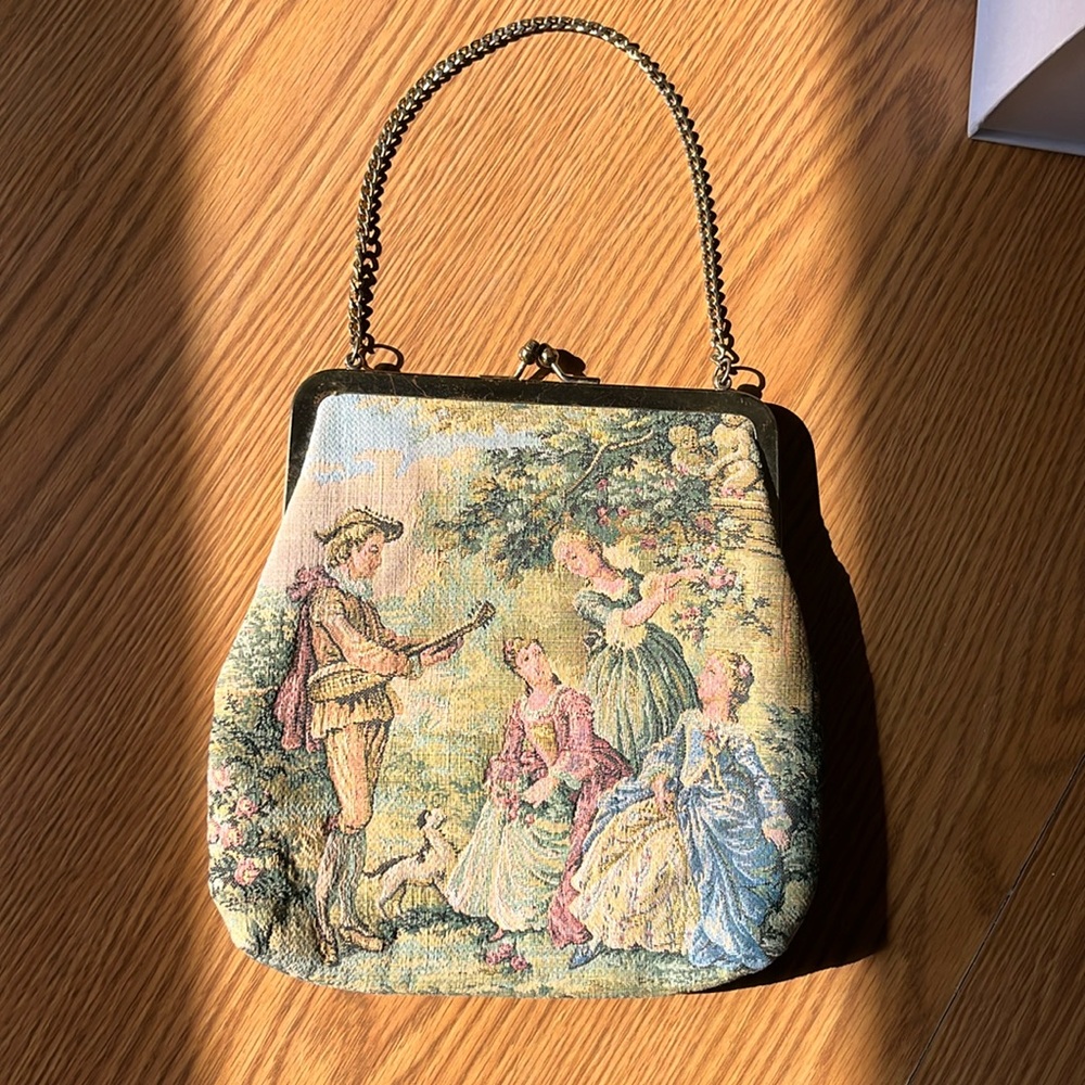Vintage Tapestry Purse - Rare!